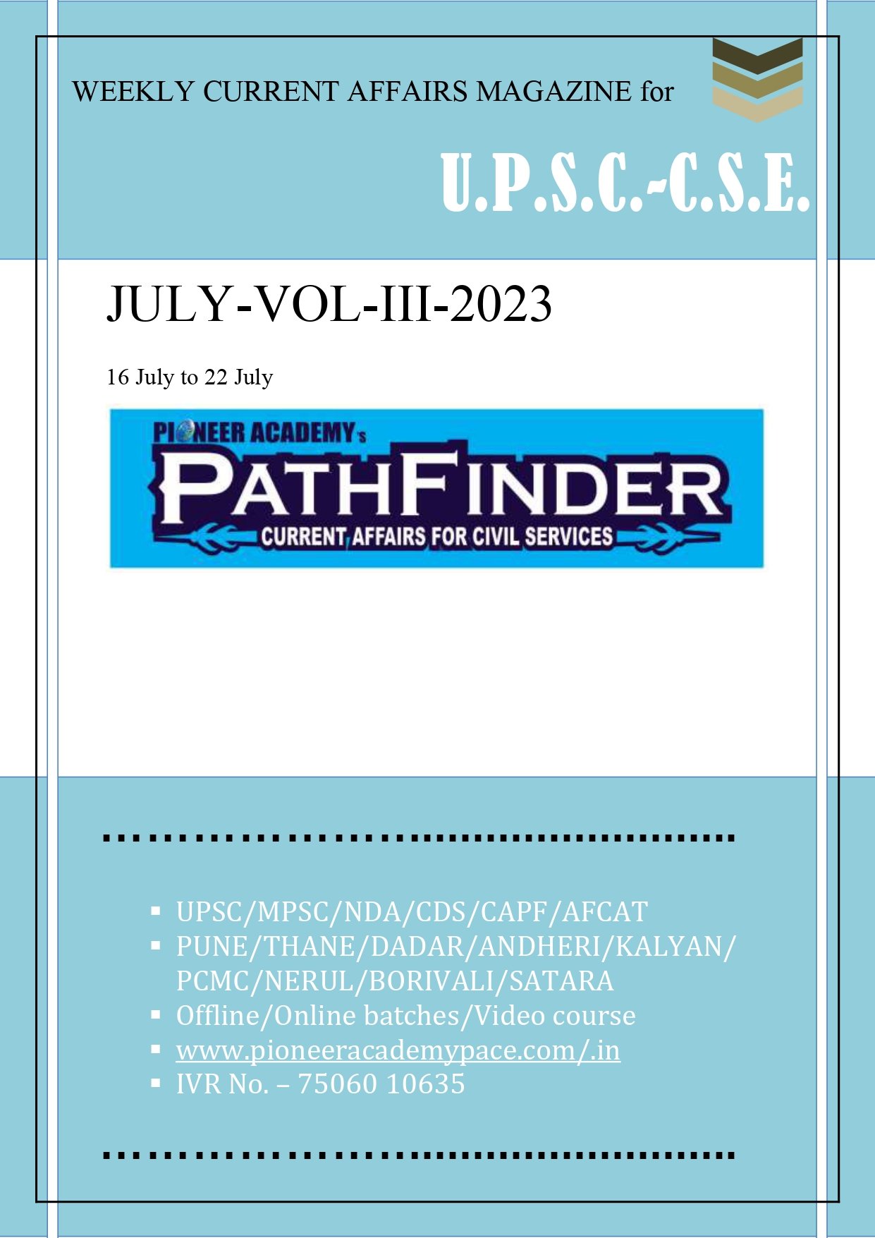JULY-VOL III- 2023